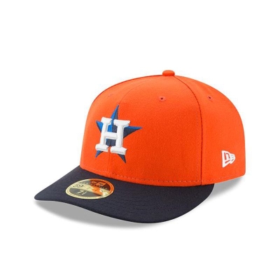 Houston Astros Gorra | New Era MLB Authentic Collection Low Profile 59fifty Fitted Cap Mexico - Naranjas